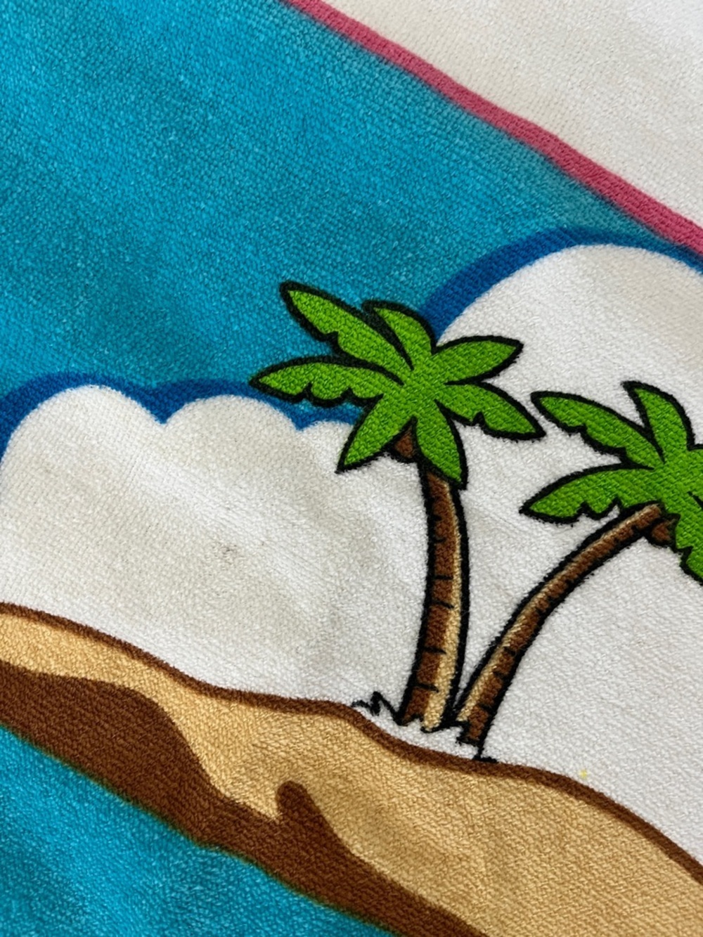 Vintage 2002 Scooby-Doo Underwater Beach Towel Cartoon Network Karsten Brazil - Picture 11 of 15